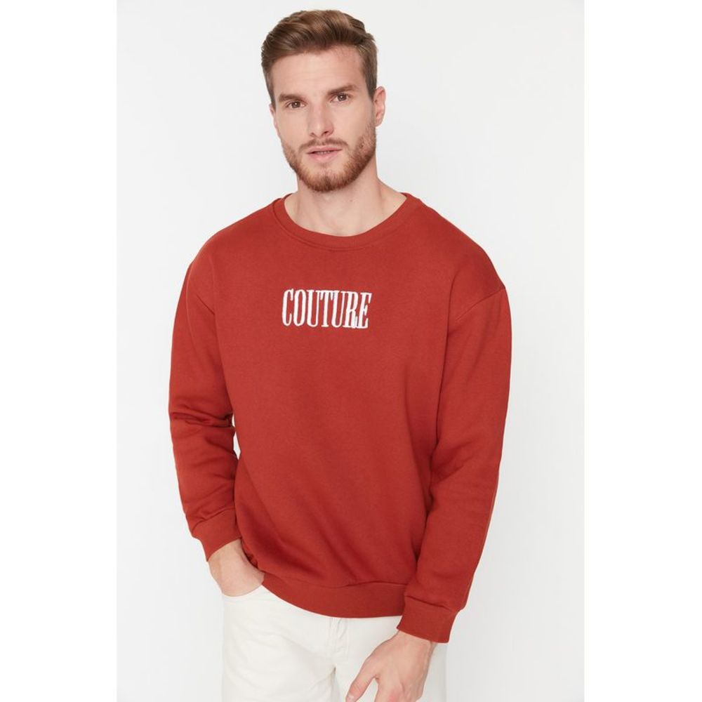 NWT Trendyol Men Regular fit Crew neck Knitted Sweatshirt